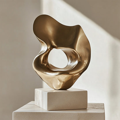 Elegante abstrakte dekorative Skulptur