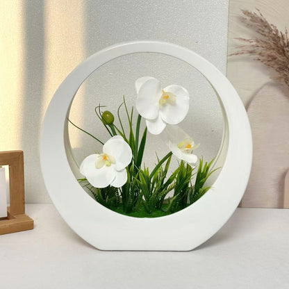 Elegante Orchidee Dekorative Tischmitte