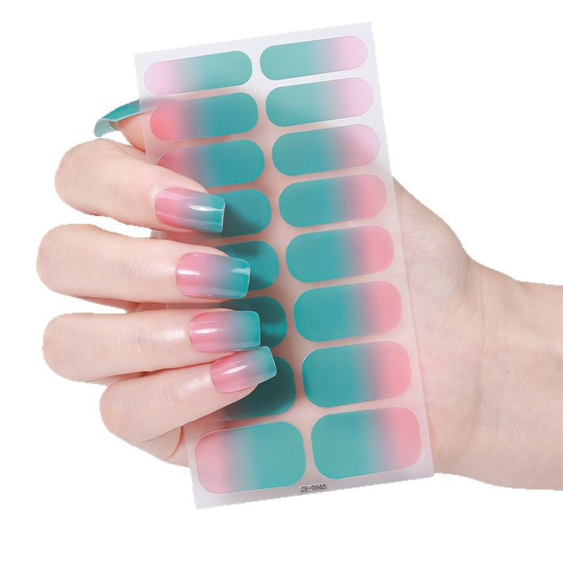 Gradient Ombre Nagel Wraps