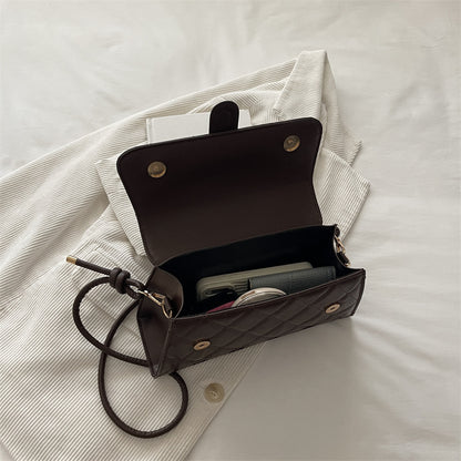 Gepolsterte Kunstleder-Clutch-Tasche