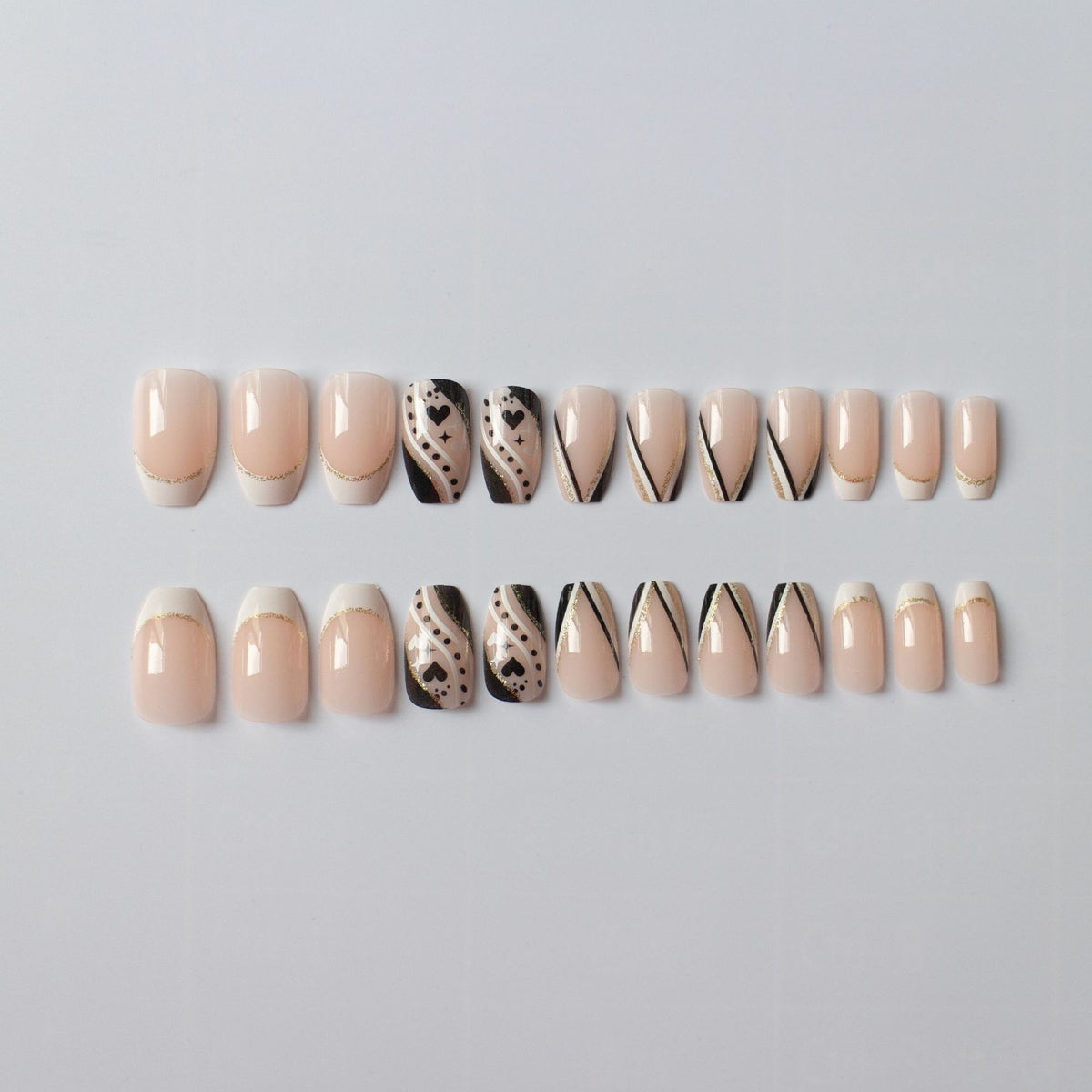 Kreatives dekoratives Nagelkunst-Design-Set