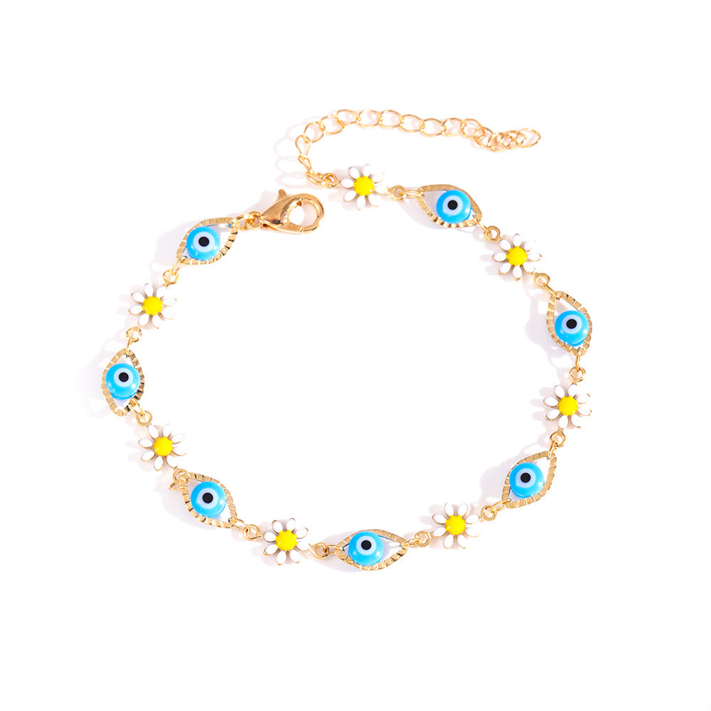 Eye Charm und Daisy Armband Brehn