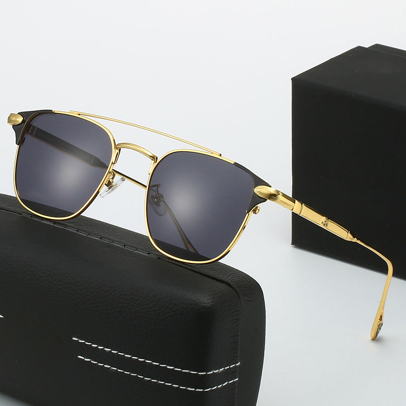 Damen modische Halbrahmen Brille Brehn