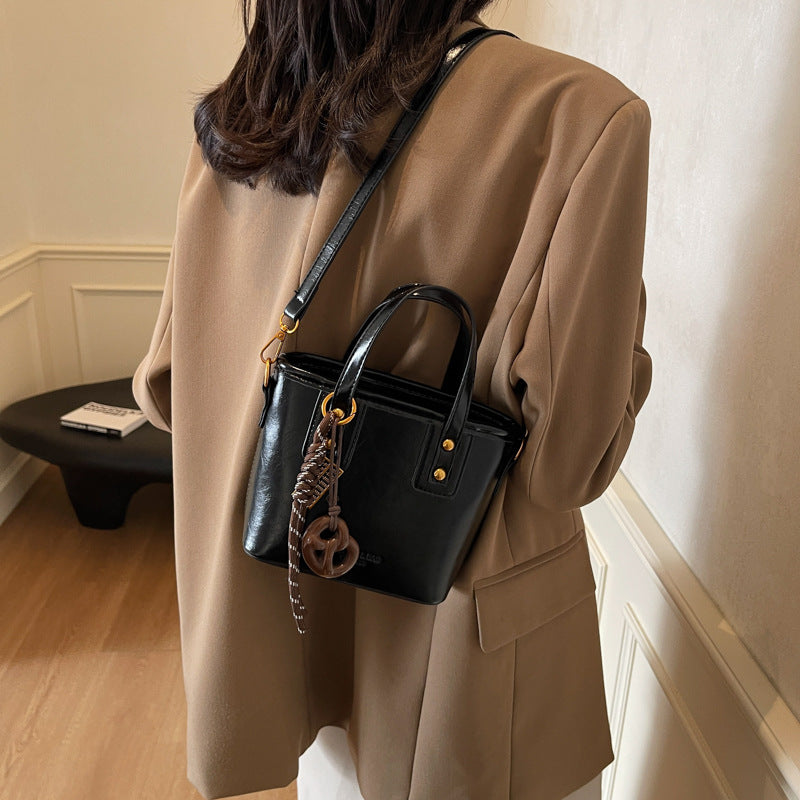Elegante Strukturierte Mini-Handtasche Brehn