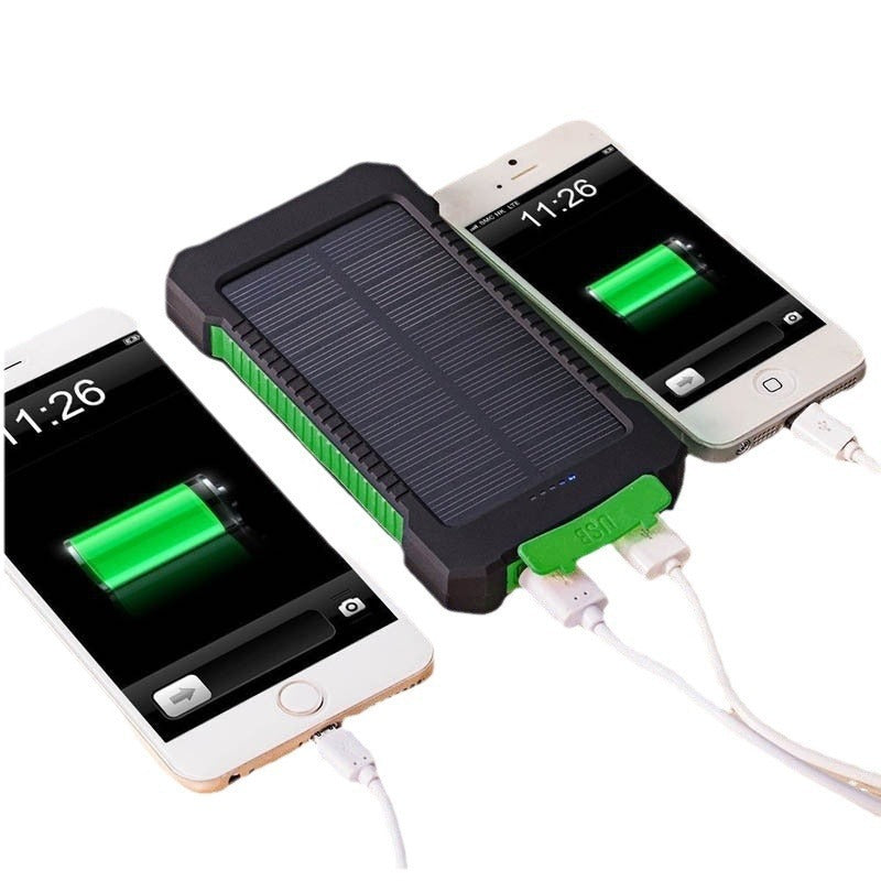 Solar Powerbank mit Hoher Ladeeffizienz und Robustem Gehäuse Brehn