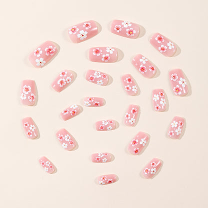 Floral Acryl Nagelkunst Erweiterungen Brehn 1789713374
