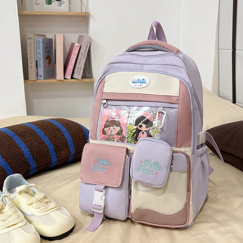 Cartoon-Charakter Druck Rucksack