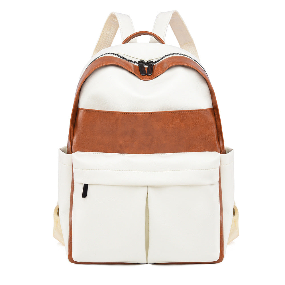 Premium Leder Laptop Rucksack Brehn