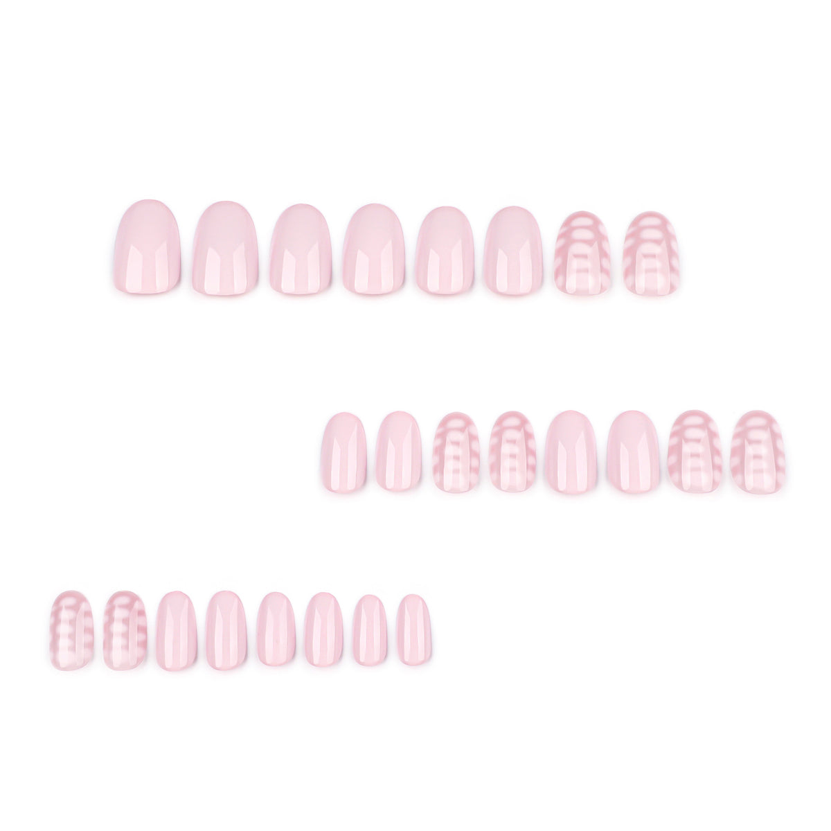 Kunstvolle Nailart mit eleganten Linien und zartem Design Brehn