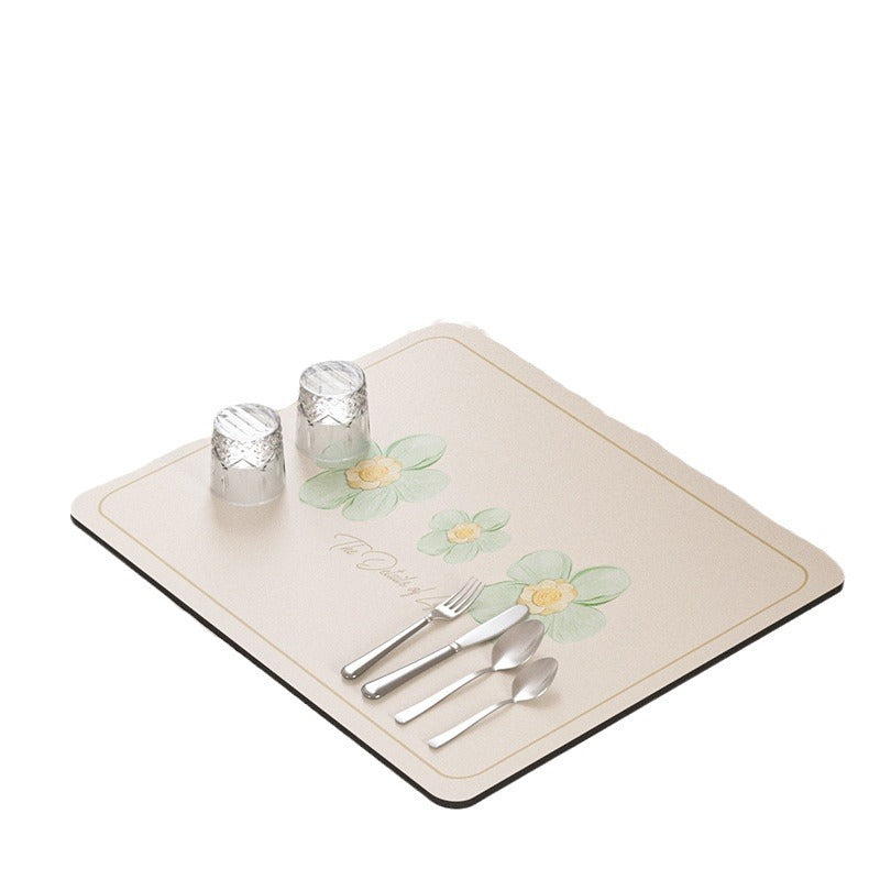 Floral Design Küchen Trockenmatte
