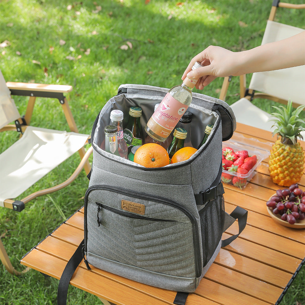 Damen Isolierter Picknick-Rucksack mit mehreren Fächern Brehn