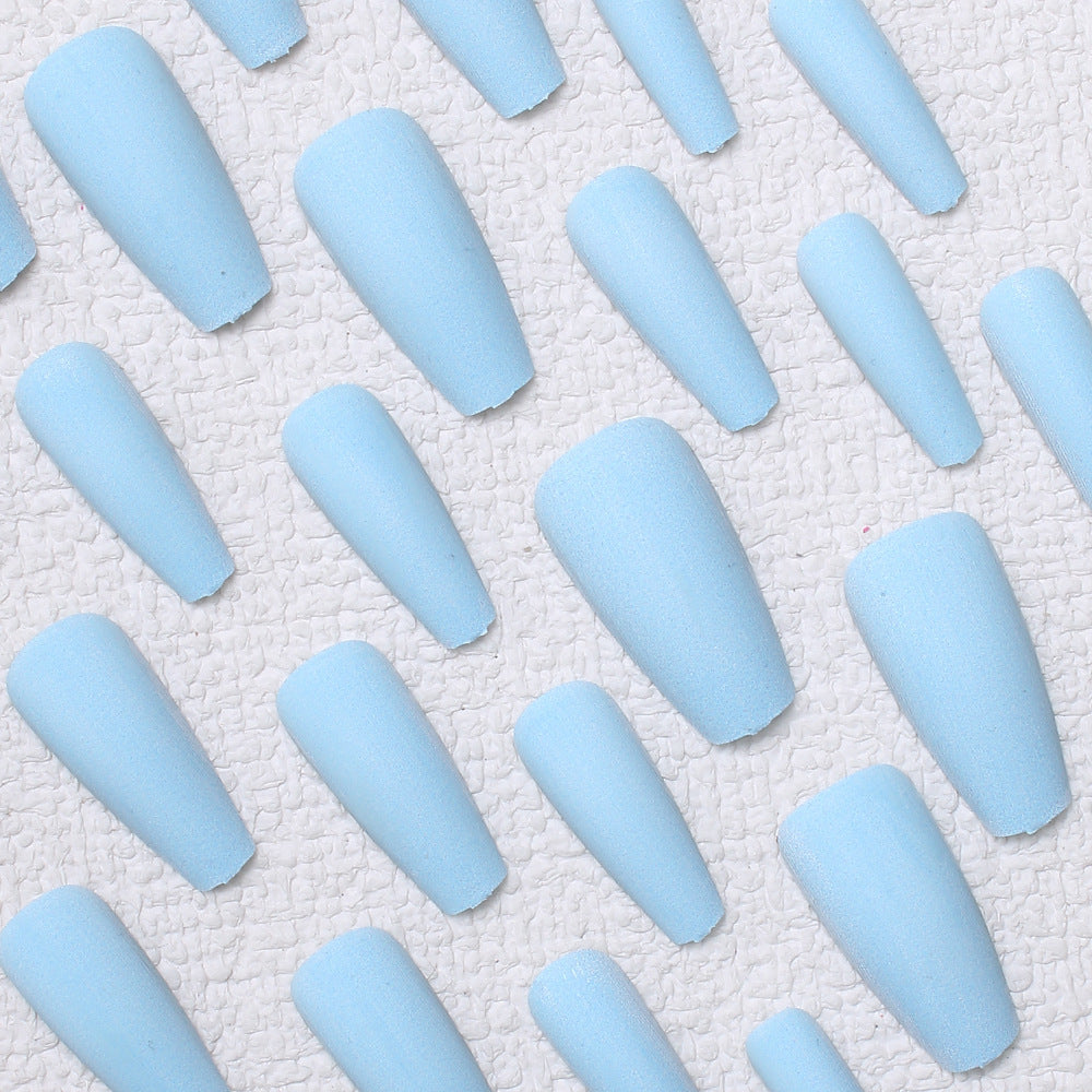 Mattes Finish Press-On Nail Set Brehn