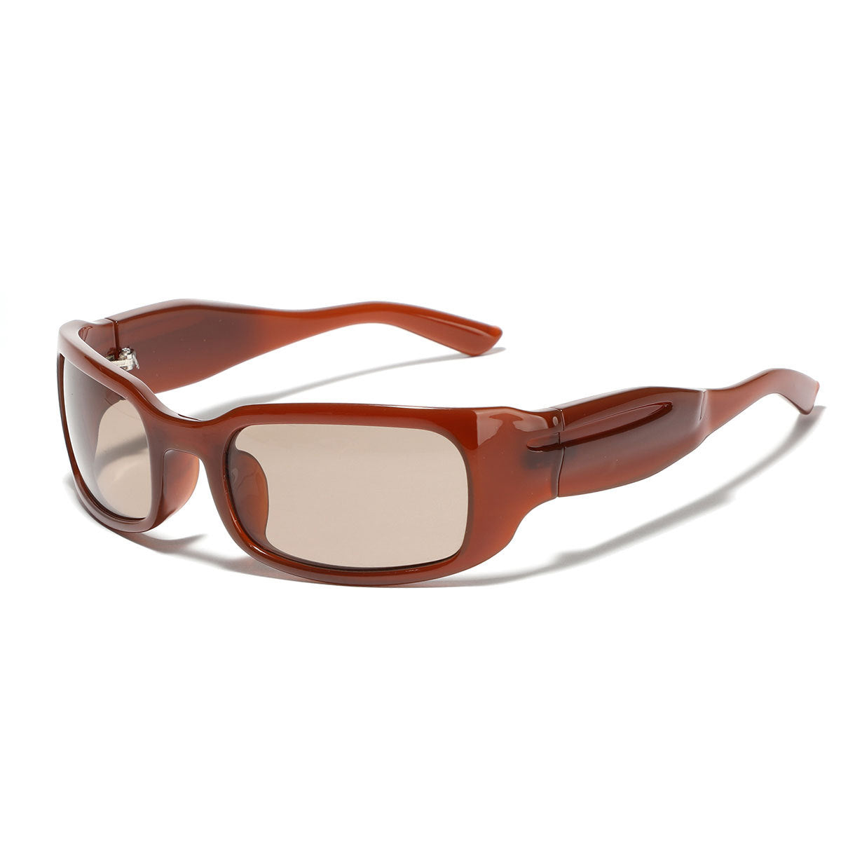 Damen sportliche Sonnenbrille mit flexiblem Rahmen und polarisierenden Gläsern Brehn