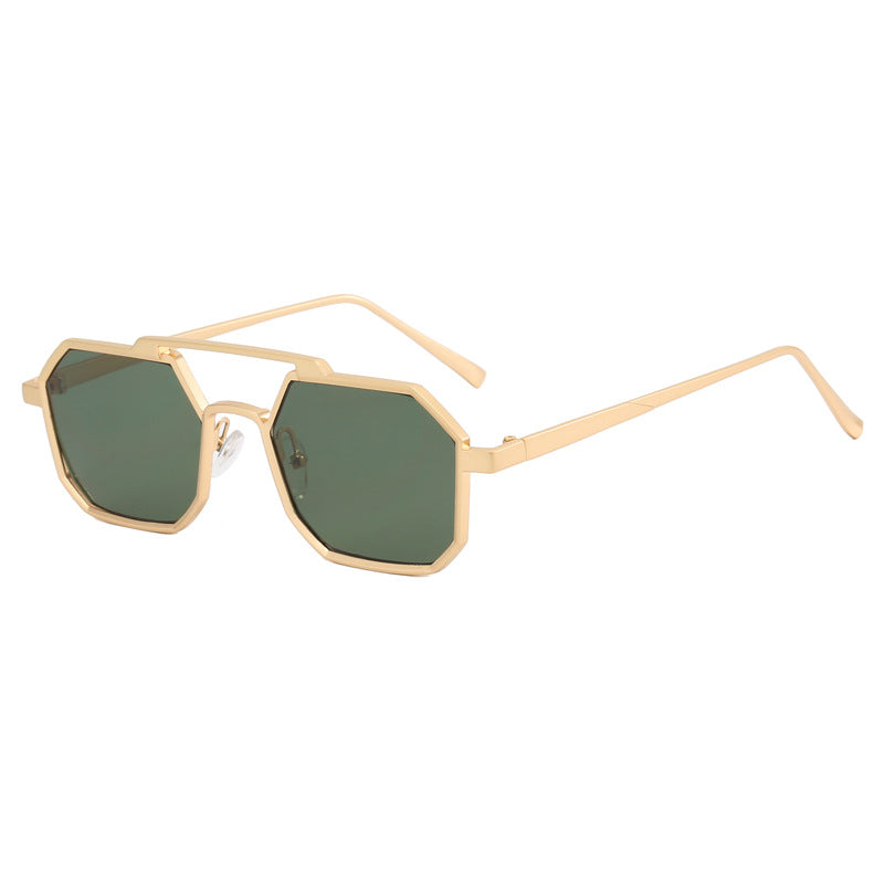 Damen stilvolle Sonnenbrille im eleganten Achtkant-Design Brehn