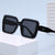 Damen oversized Sonnenbrille im urbanen Design Brehn