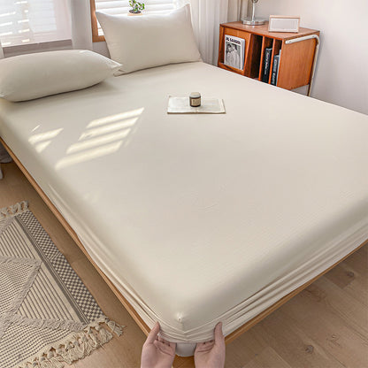 Extra-tiefes Elastisches Jersey-Spannbettlaken mit rutschfester Eckenzugabe