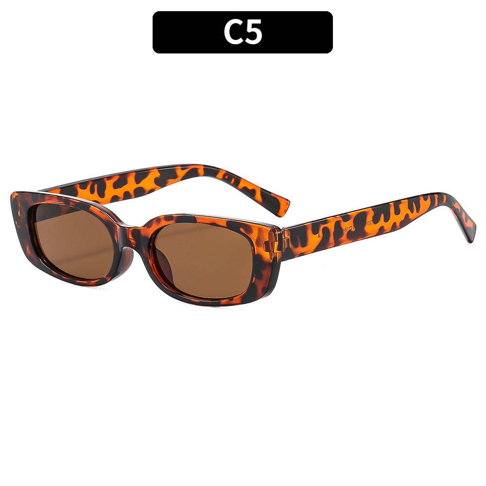 Moderne Anziehung Retro-Stil Winkelsonnenbrille