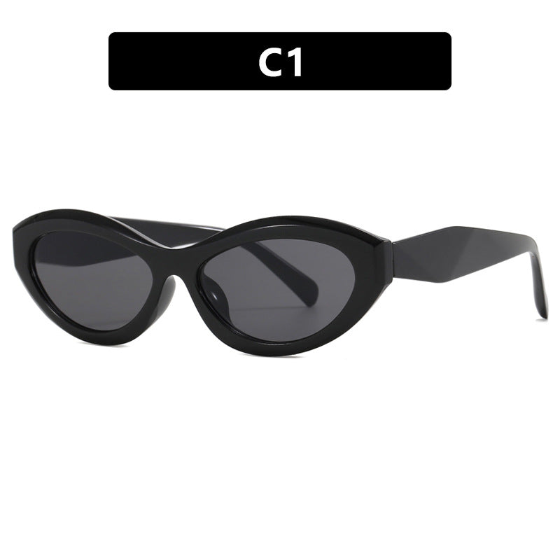 Damen Cat-Eye Sonnenbrille mit stylishem Rahmen Brehn