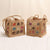 Handgefertigte Basttasche mit Buntem Stickdesign Brehn