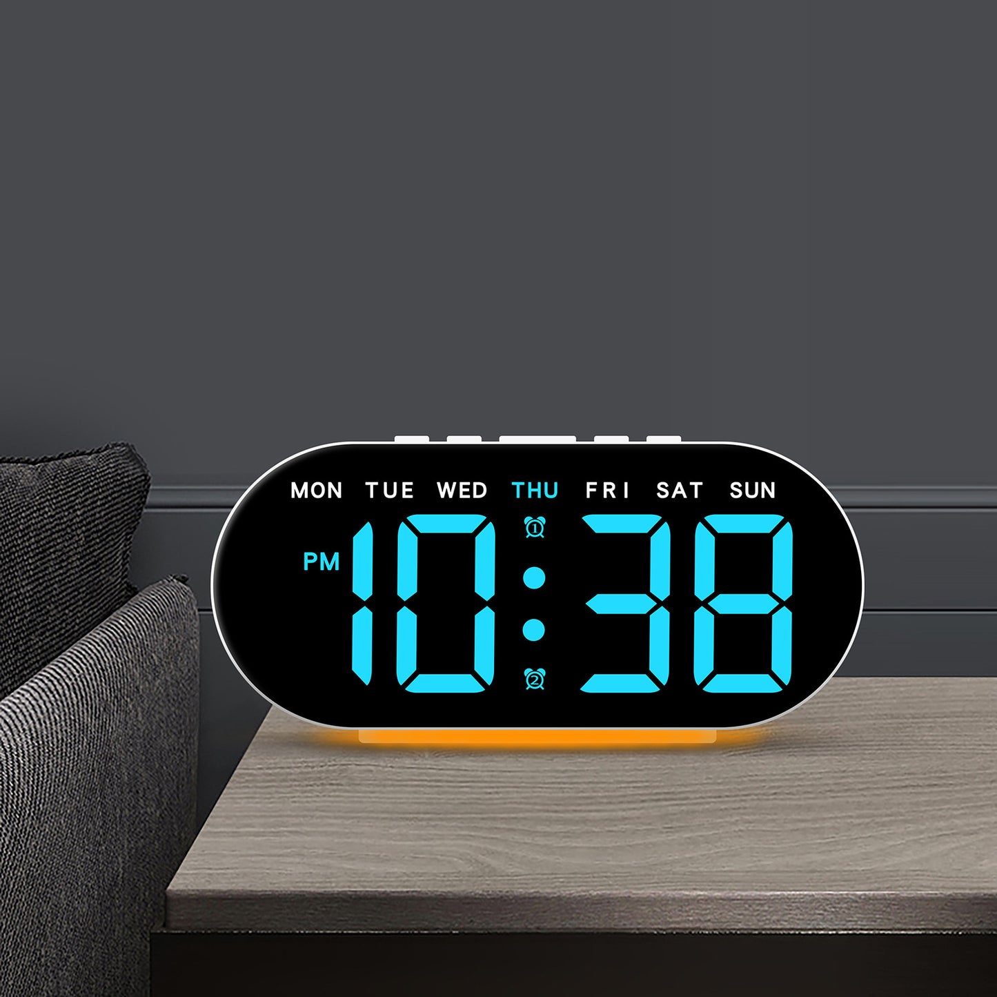 Digitaler Alarmwecker mit Einstellbarem Led-Display Brehn