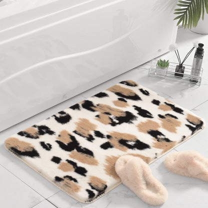Plüsch Marmor Design Badmatte Brehn