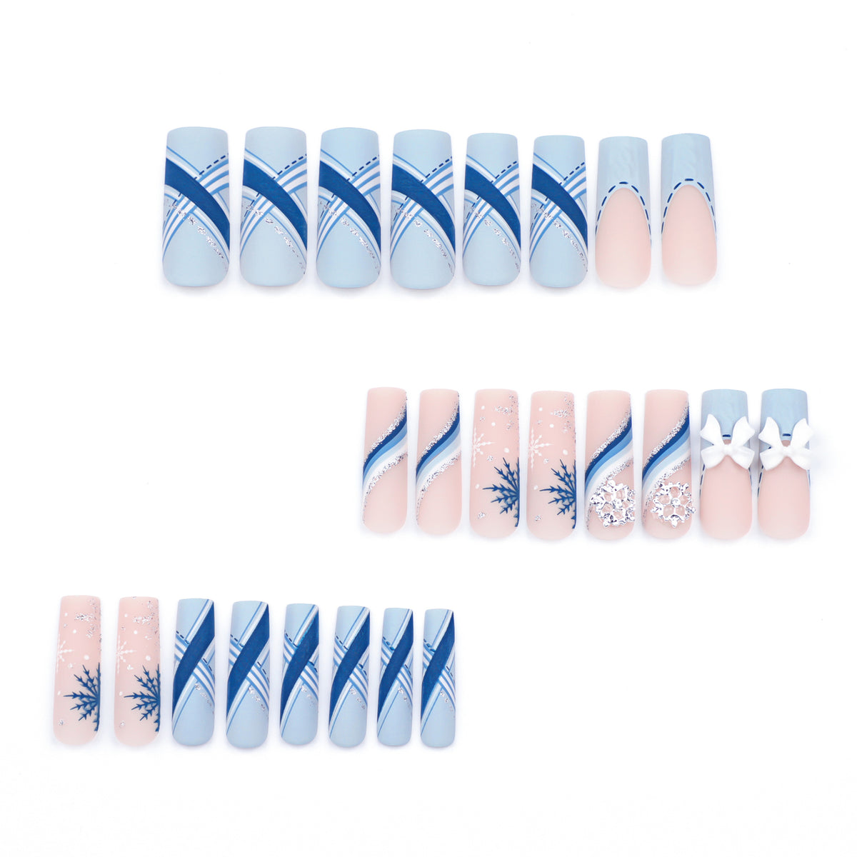 Premium Nagelverlängerungen mit luxuriösem Winterdesign Brehn