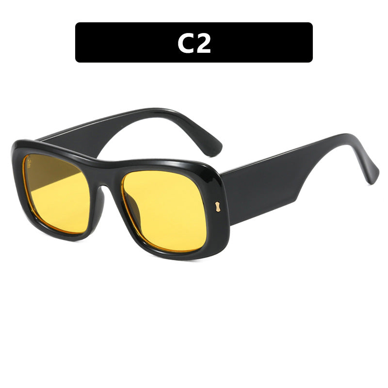 Damen quadratische Sonnenbrille mit reflexionsschützenden Gläsern und moderner Rahmenkonstruktion Brehn