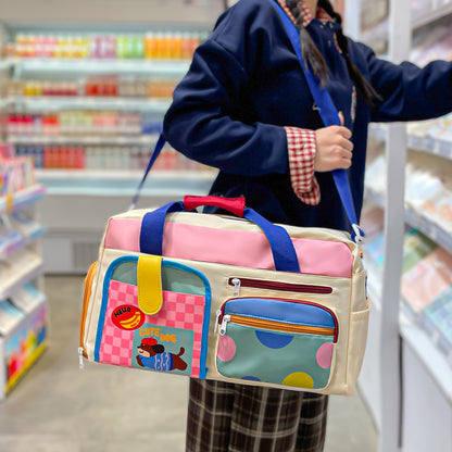 Stylische Mehrfach-Taschen Reisetasche Brehn