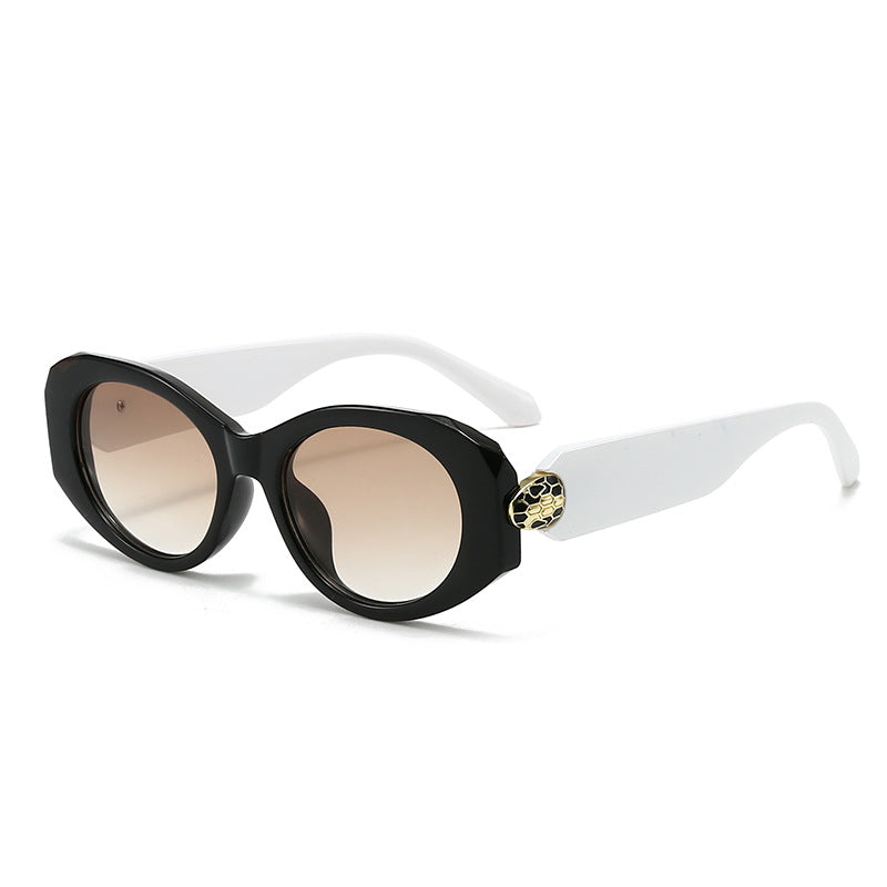 Damen modische Sonnenbrille mit einzigartigem Rahmen Brehn