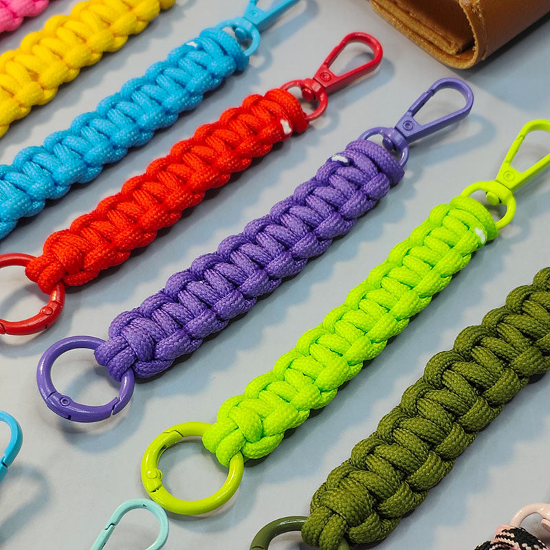 Langlebiger Paracord Schlüsselanhänger Halter Brehn