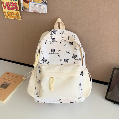 Schmetterlingsdruck Mehrfach-Taschen Rucksack