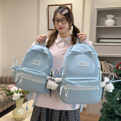 Stylischer kompakter Mini-Rucksack mit niedlichen Akzenten Brehn