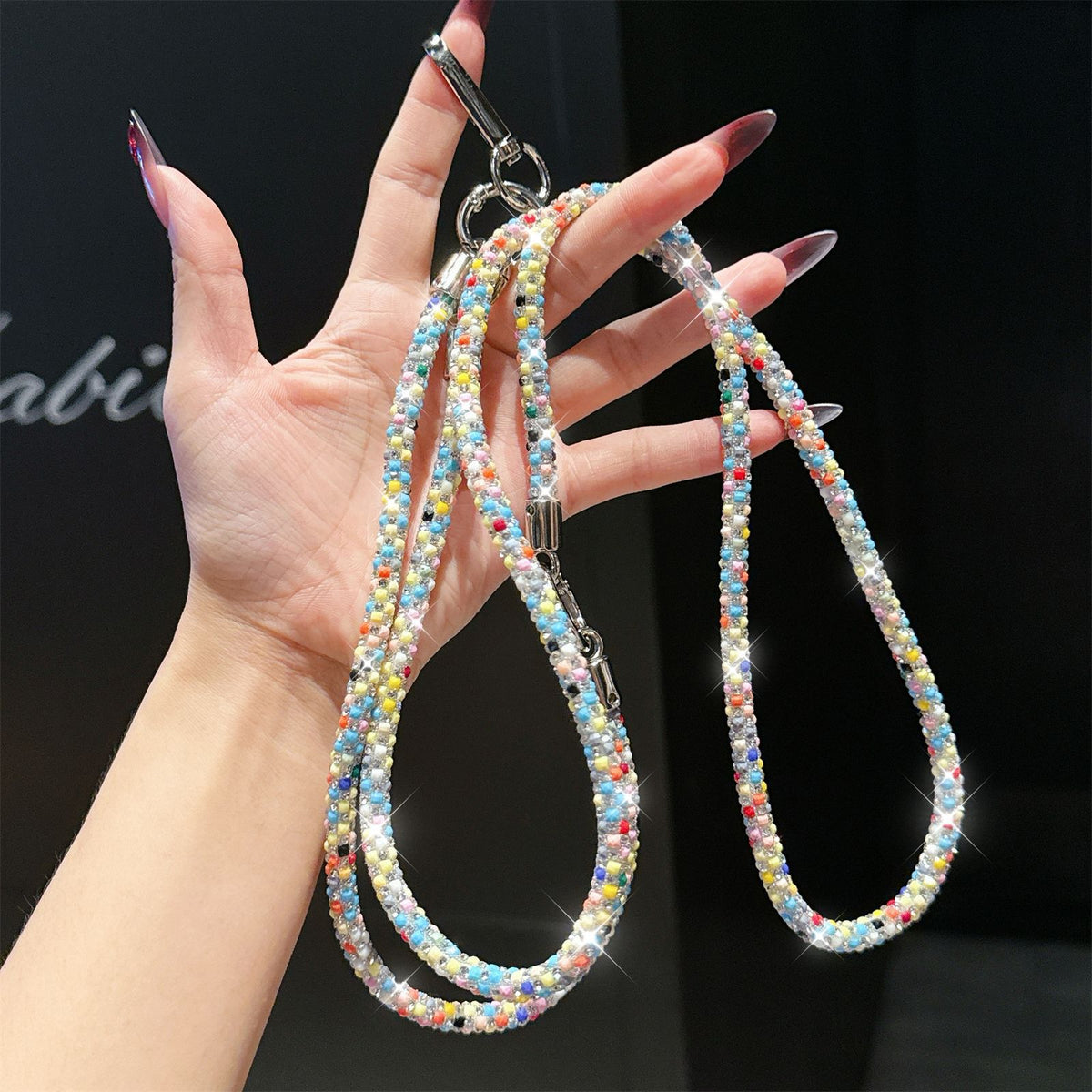 Glitzernder Strass-Handyband Brehn