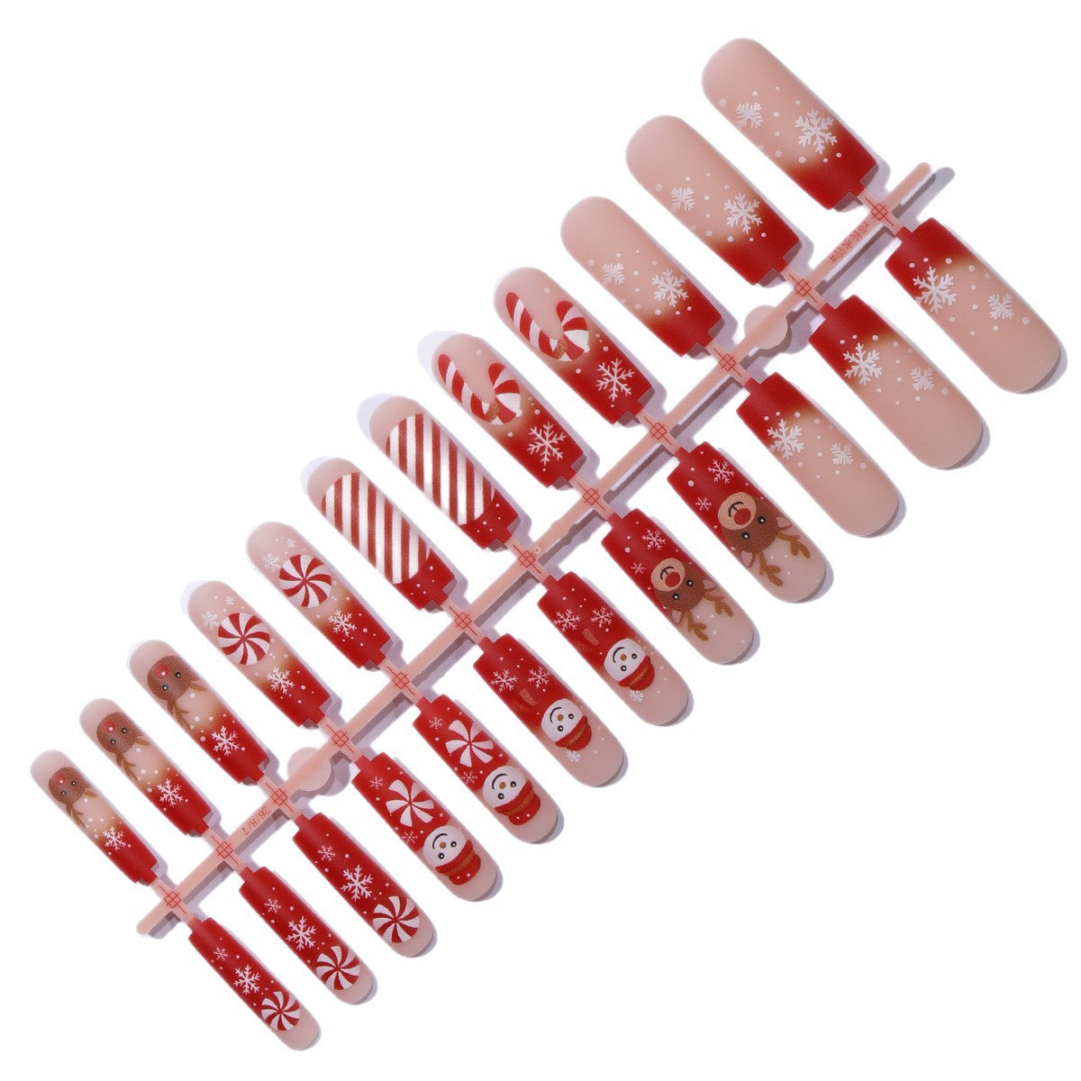 Festliches 3D Holiday Nagelkunst Set Brehn