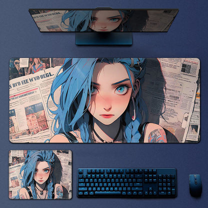 Anime-inspirierte Gaming-Mauspad