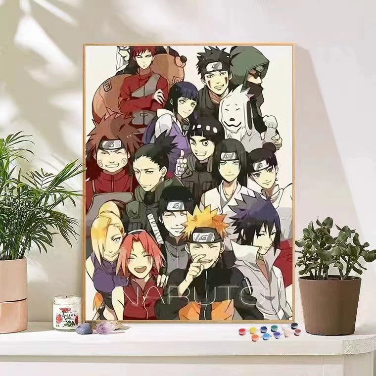Anime-inspirierte Wandkunst Druck Brehn