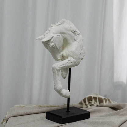 Moderne künstlerische Pferdefigurine