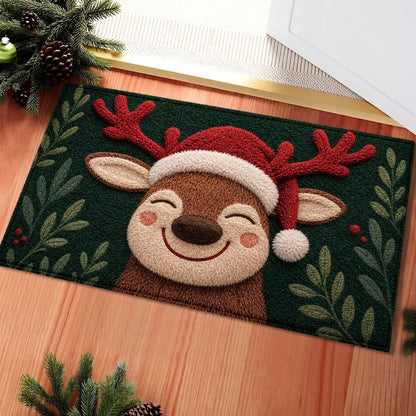 Festliche Weihnachtsfigur Fußmatte Brehn