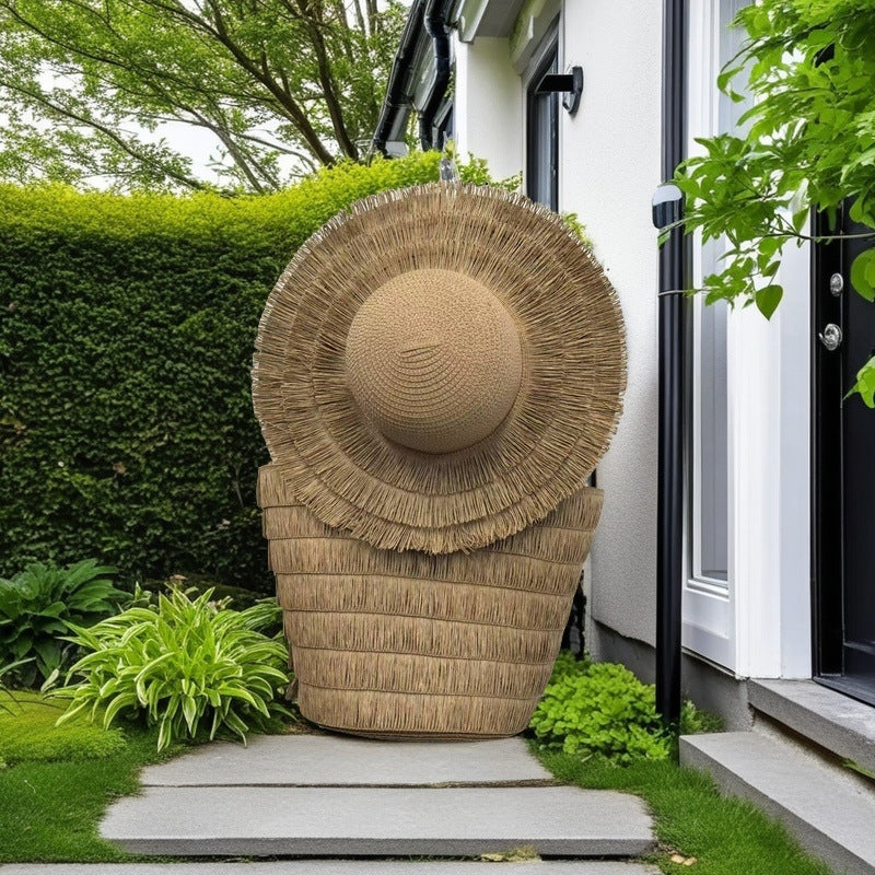 Strandkorb mit Klassischem Sonnenschutz Brehn