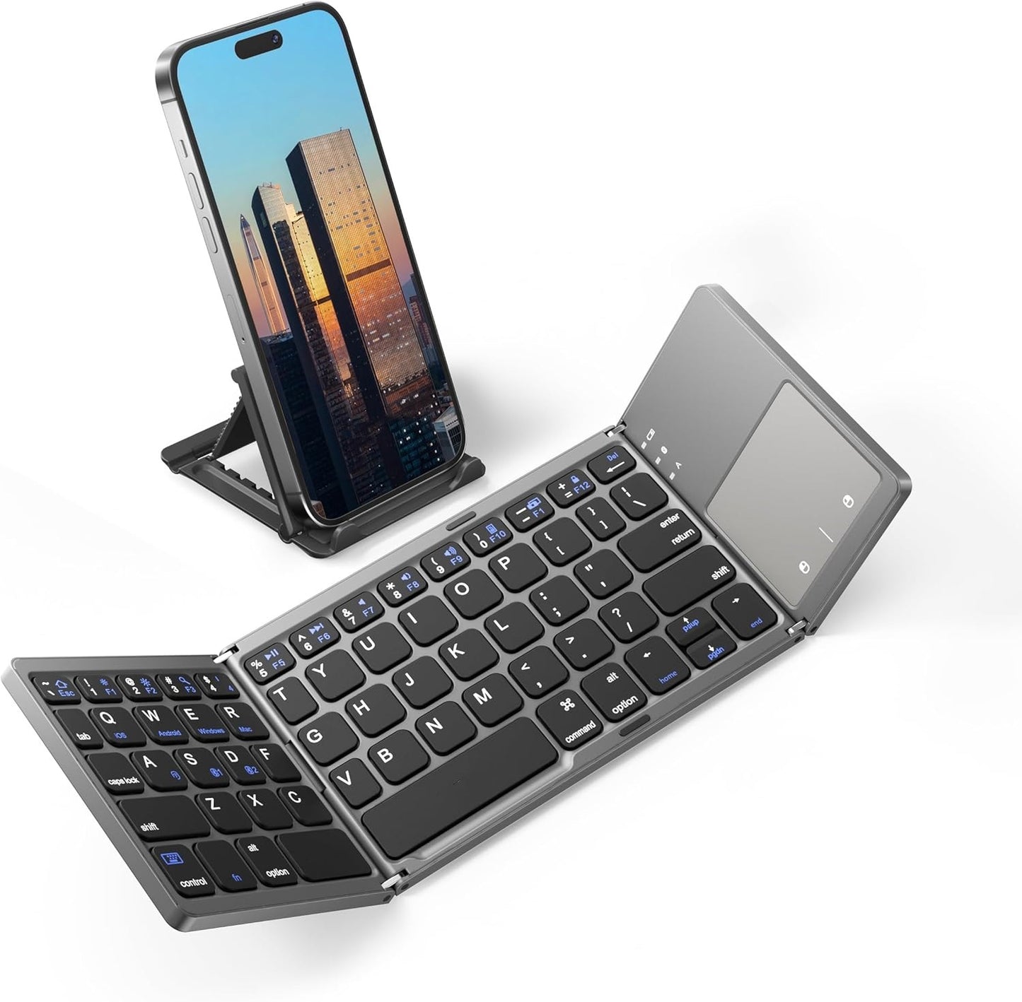 Faltbare drahtlose Touchpad-Tastatur Brehn