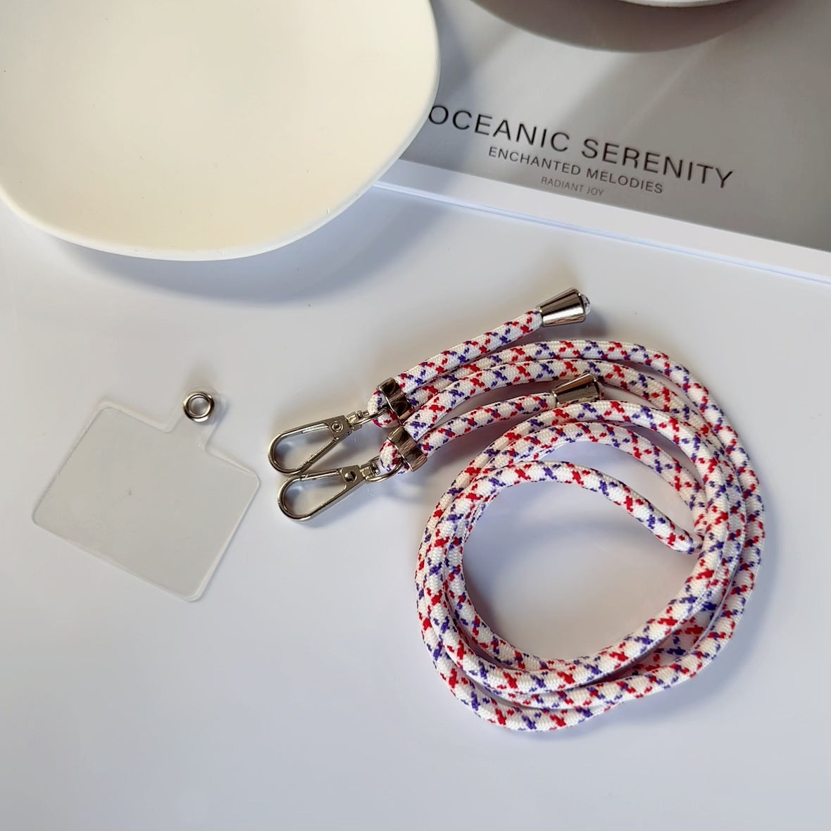 Verstellbare Lanyard mit doppelten Clips Brehn