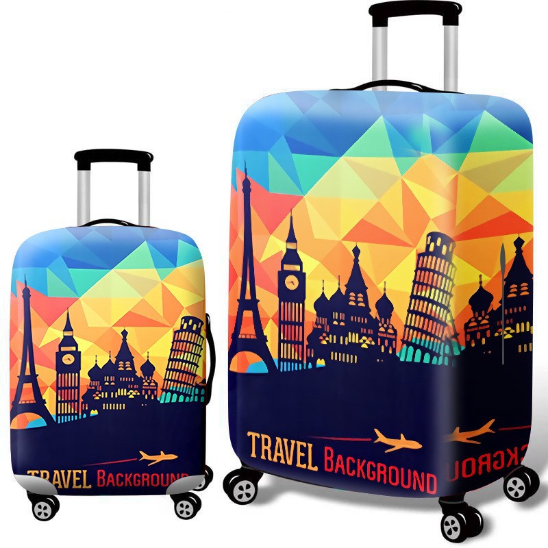 Damen Hartschalenreisekoffer mit nostalgischem London-Motiv Brehn