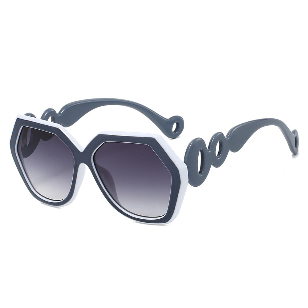 Künstlerische geometrische Sonnenbrille Brehn