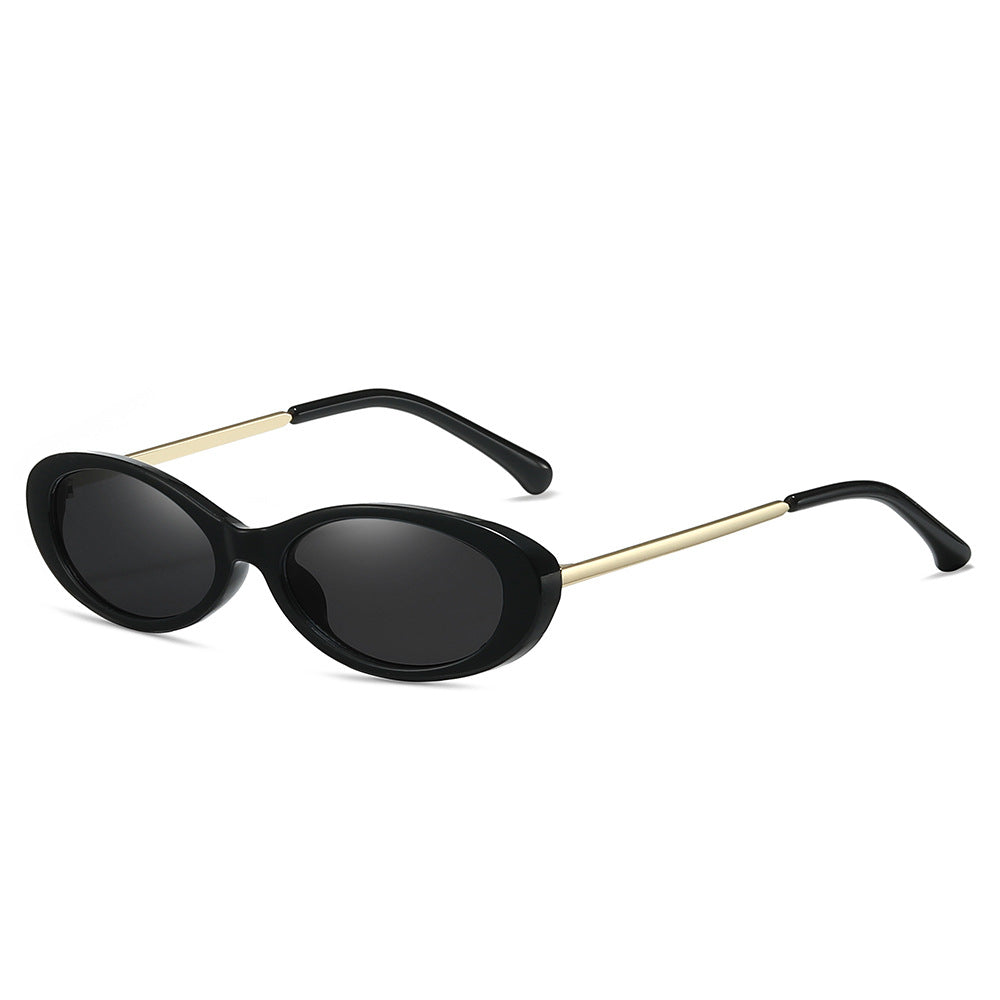 Retro-inspirierte ovale Sonnenbrille Brehn
