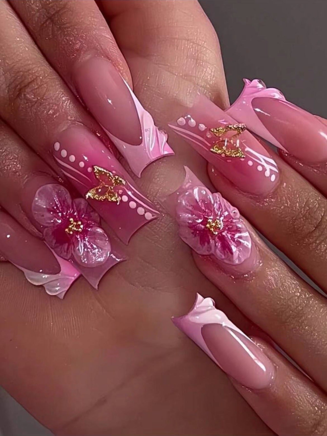 Künstlerische Florale Nagelverbesserungen Brehn 1787977694