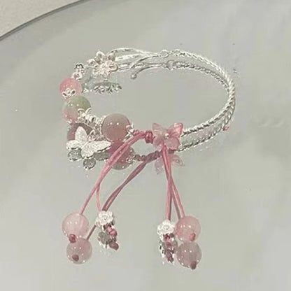 Florale Charm Wickelarmband Brehn