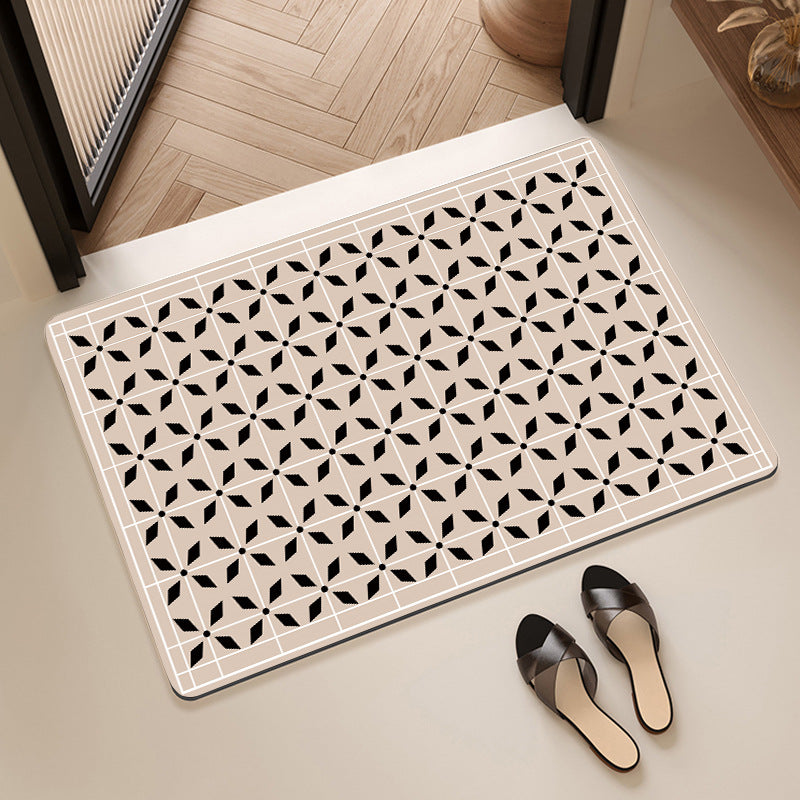 Geometrisches Muster dekorative Fußmatte Brehn