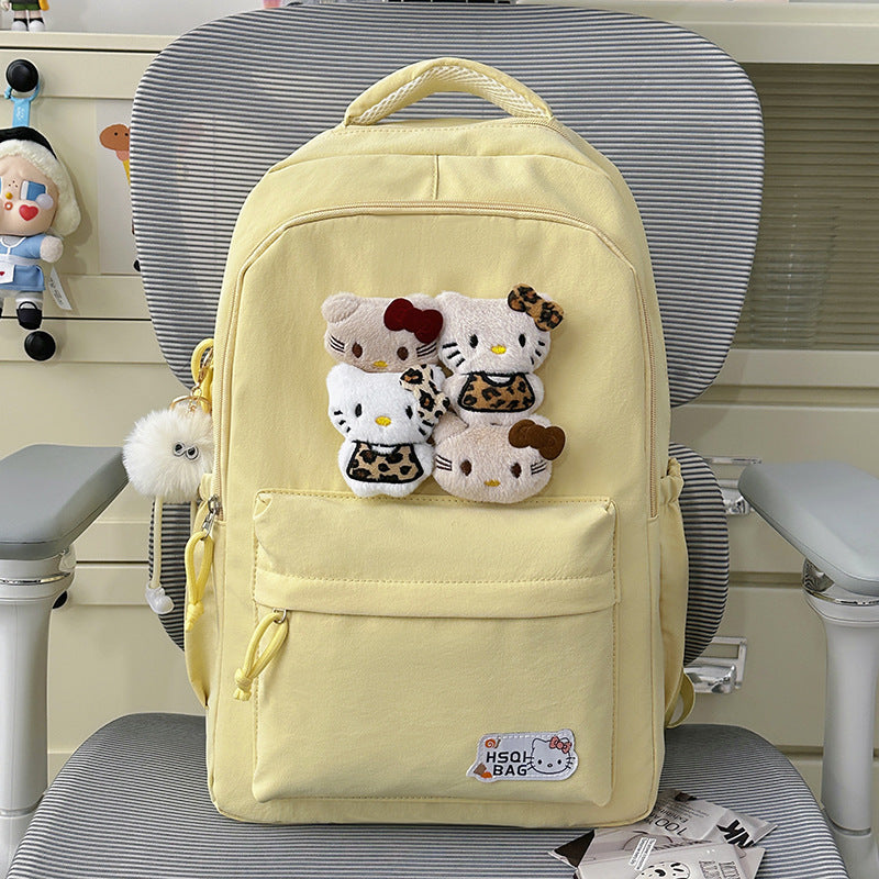 Süßer Plüsch-Charakter-Rucksack
