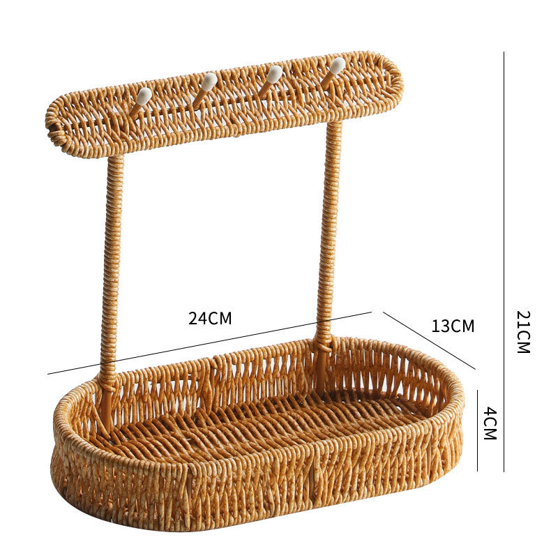 Unisex Vielseitiger Aufbewahrungskorb mit Haken Brehn