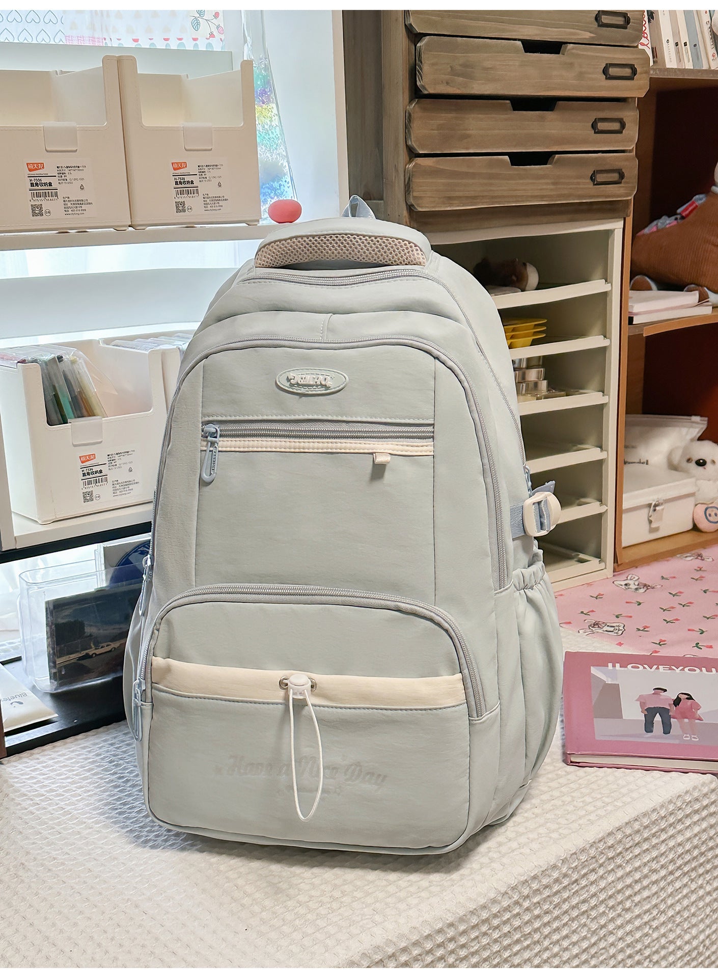 Multi-Taschen Laptop-Schul-Rucksack